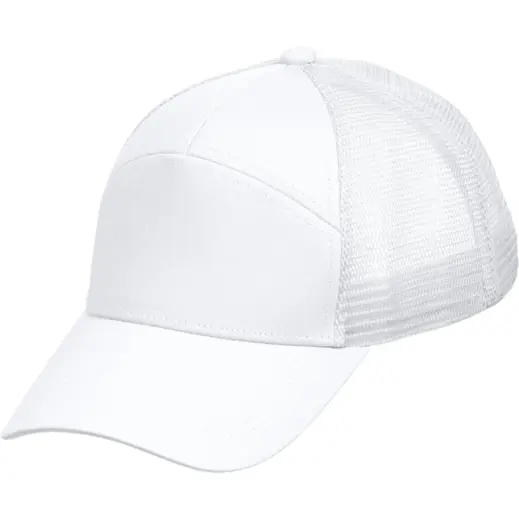 Barron Trucker Cap With Mesh White